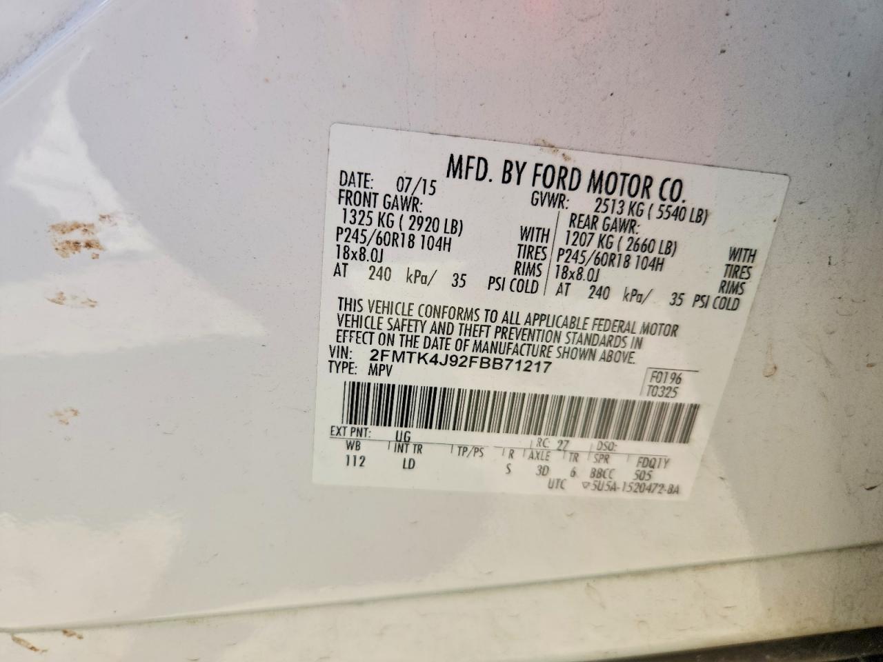 Ford Edge Sel Sel