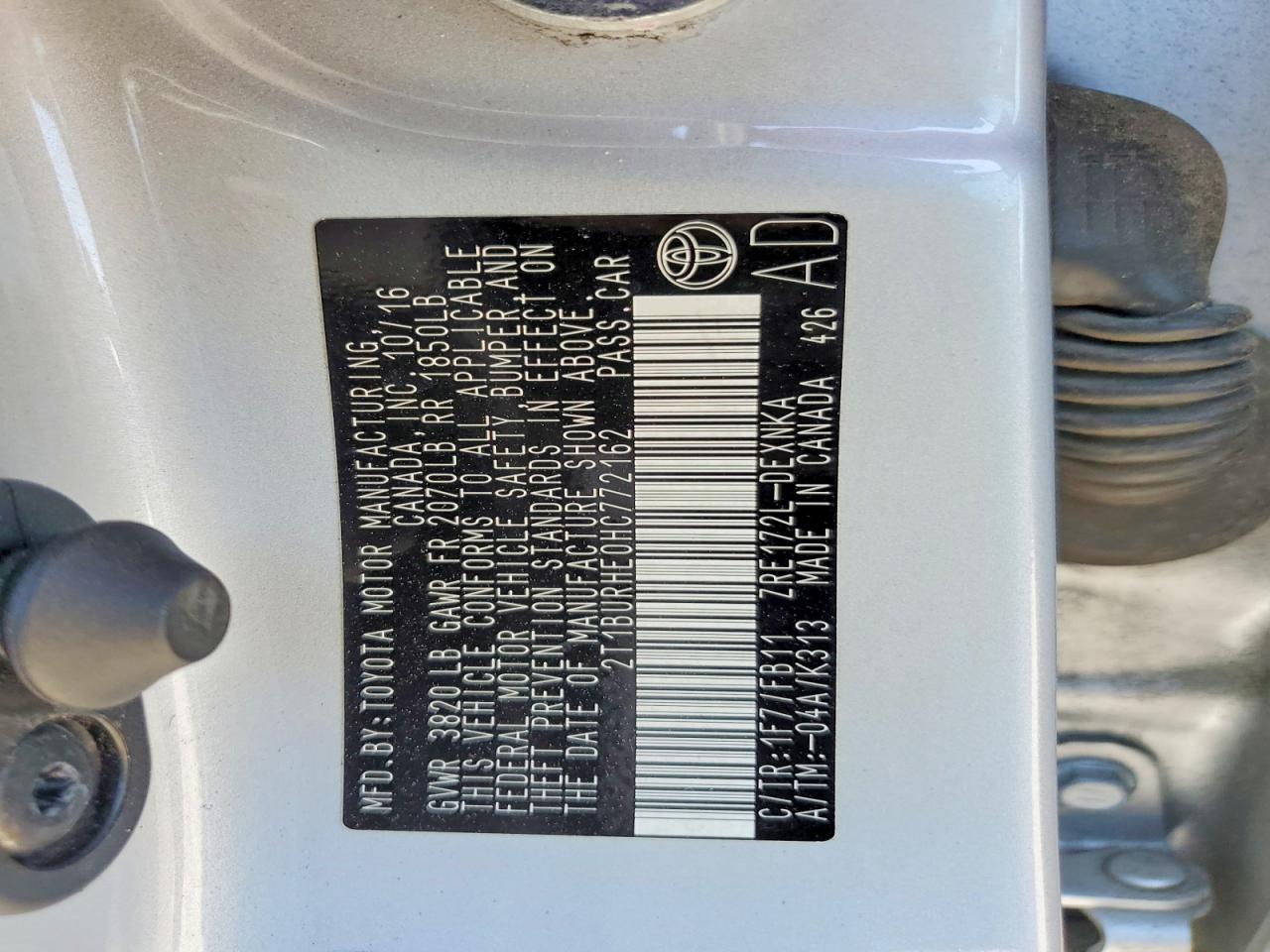 Toyota Corolla Le