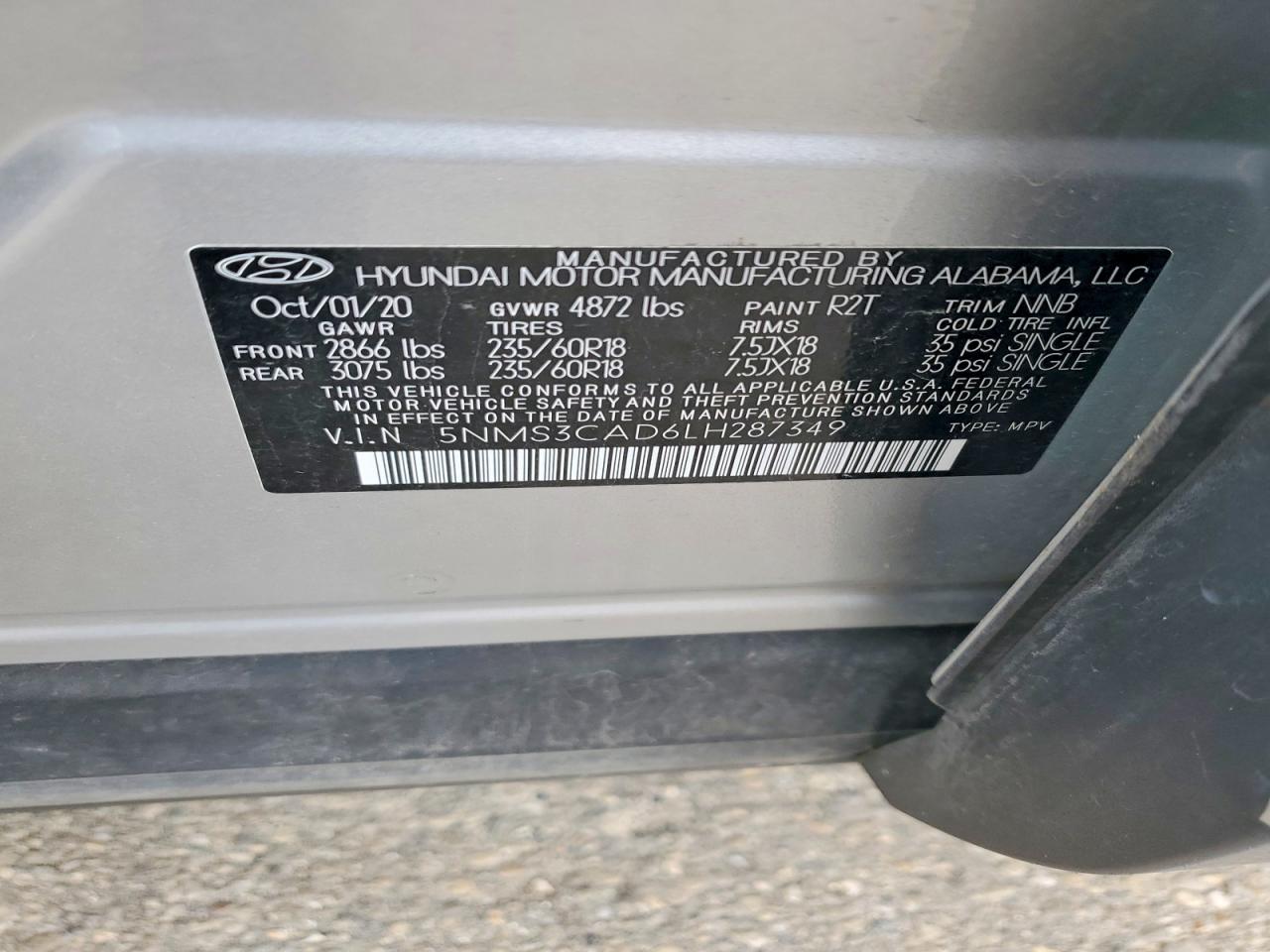 Hyundai SANTA FE Sel