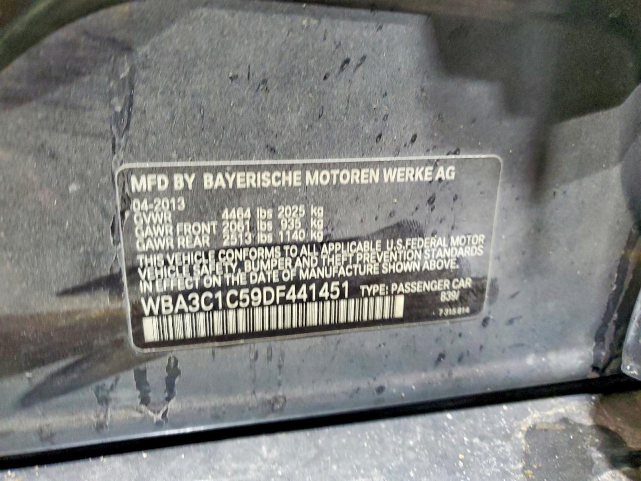BMW 3 Series I Sulev