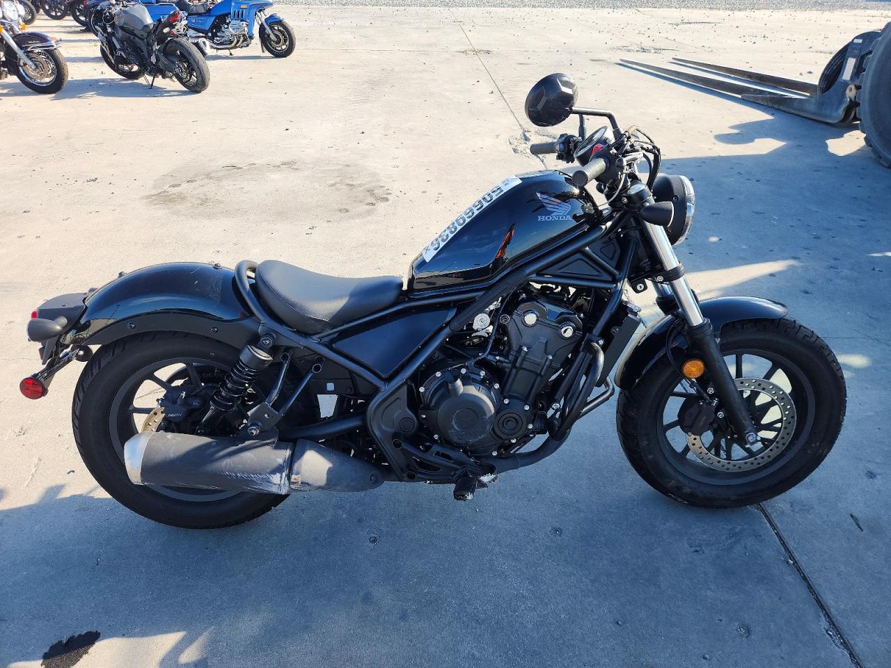 Salvage Honda Cm Cycle Image
