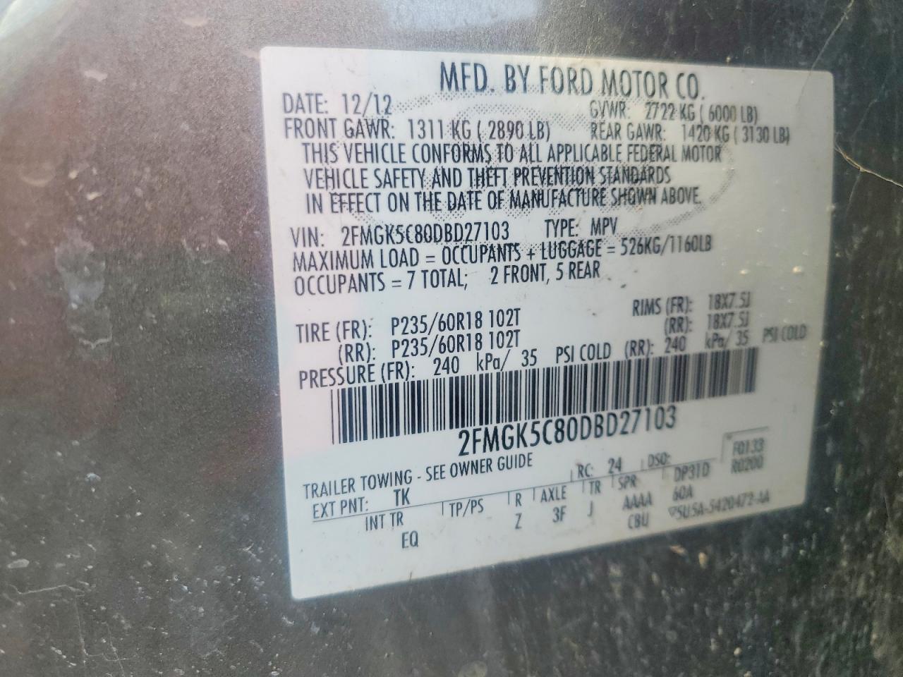 Ford Flex Sel