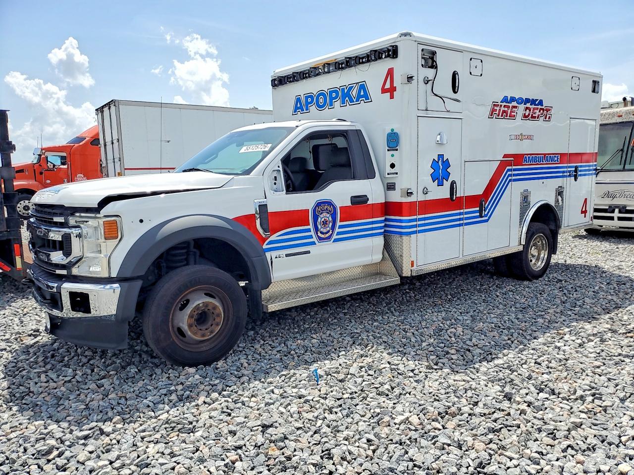 Salvage Ford F-550 Image