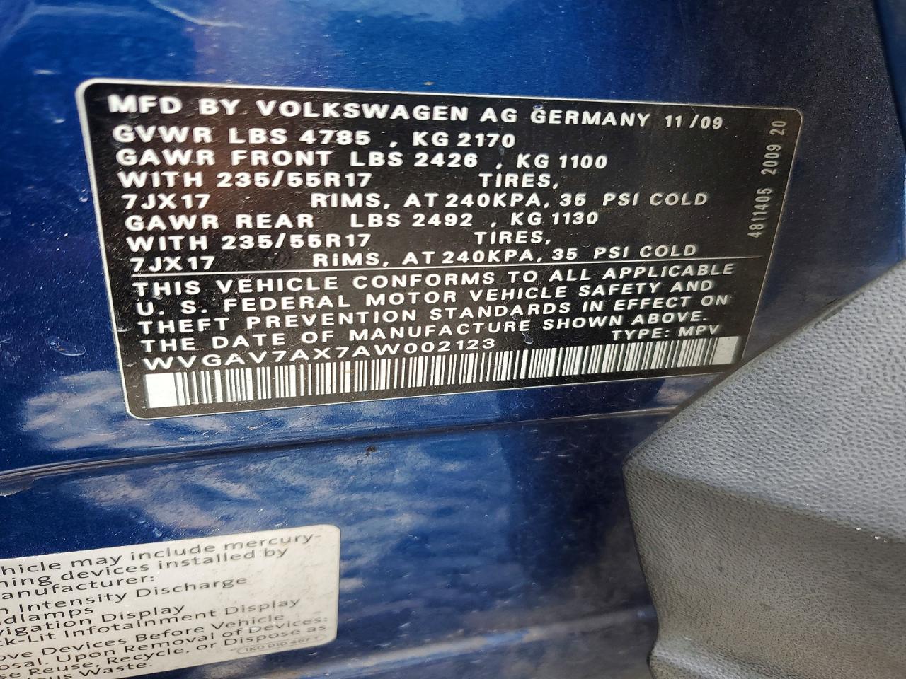 Volkswagen Tiguan S