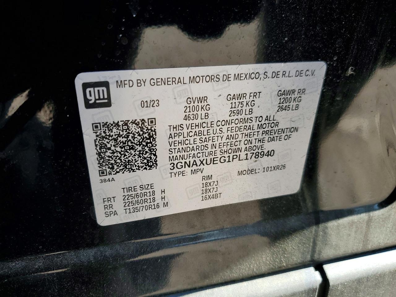 Chevrolet Equinox Lt