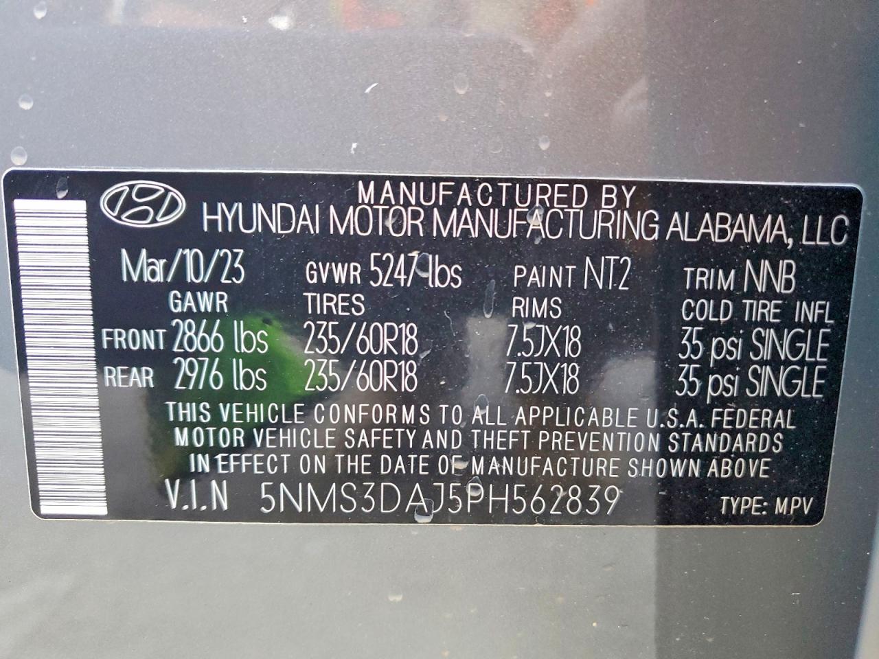 Hyundai SANTA FE Sel Premium