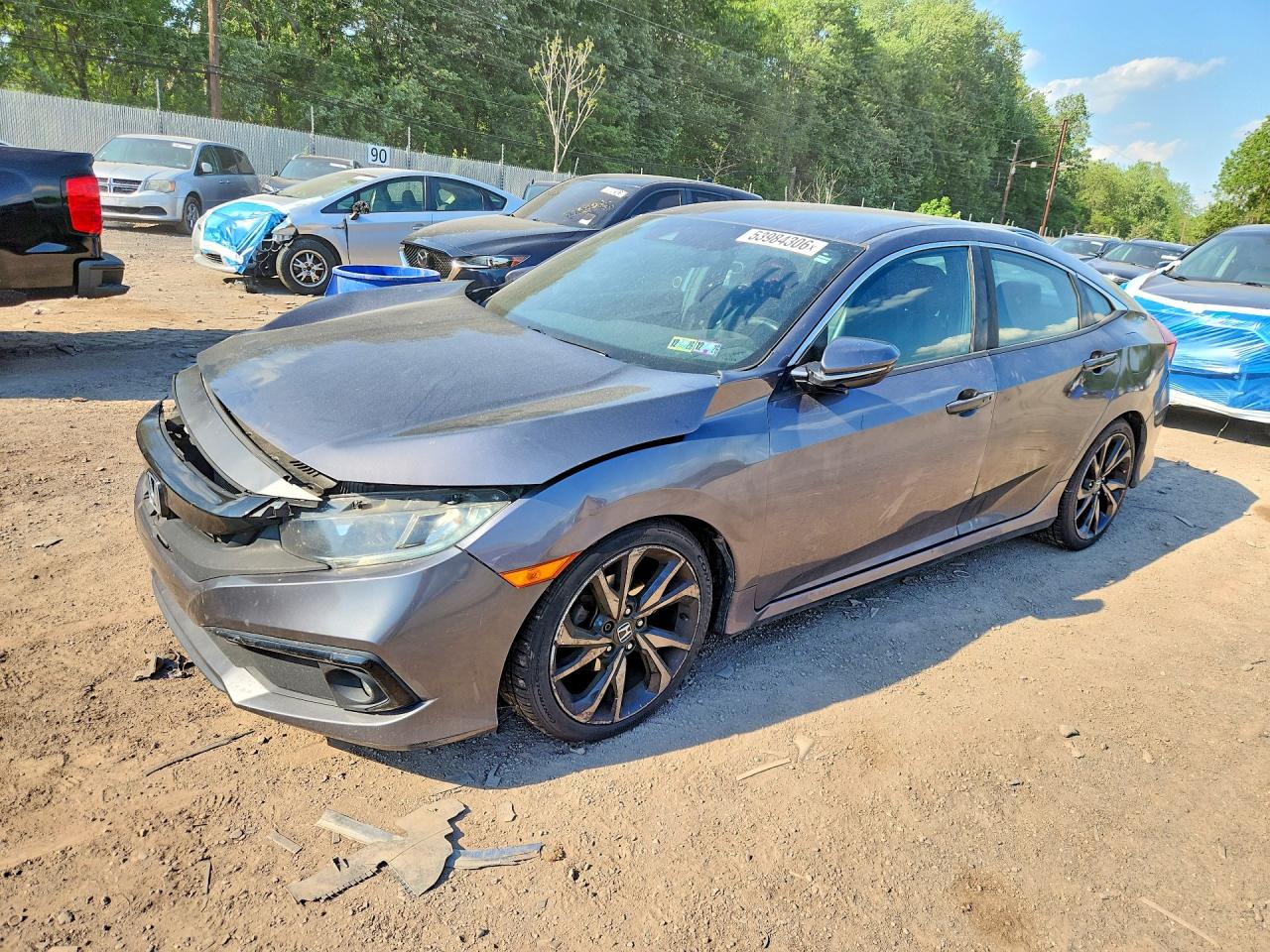 Salvage Honda Civic Image
