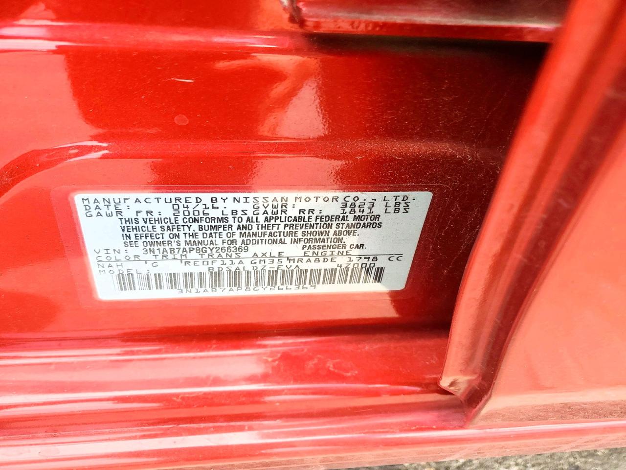 Nissan Sentra Sv