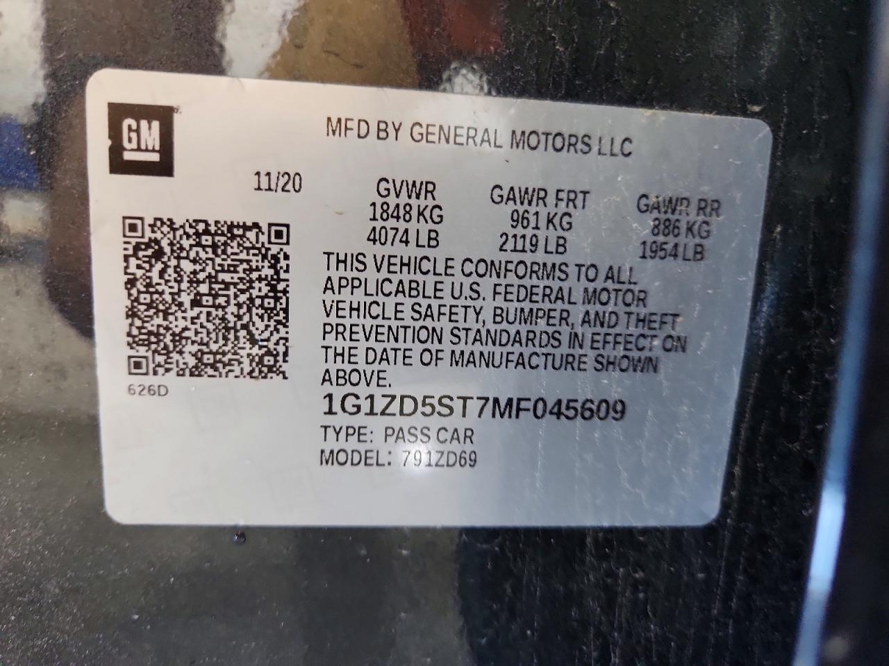 Chevrolet Malibu Lt