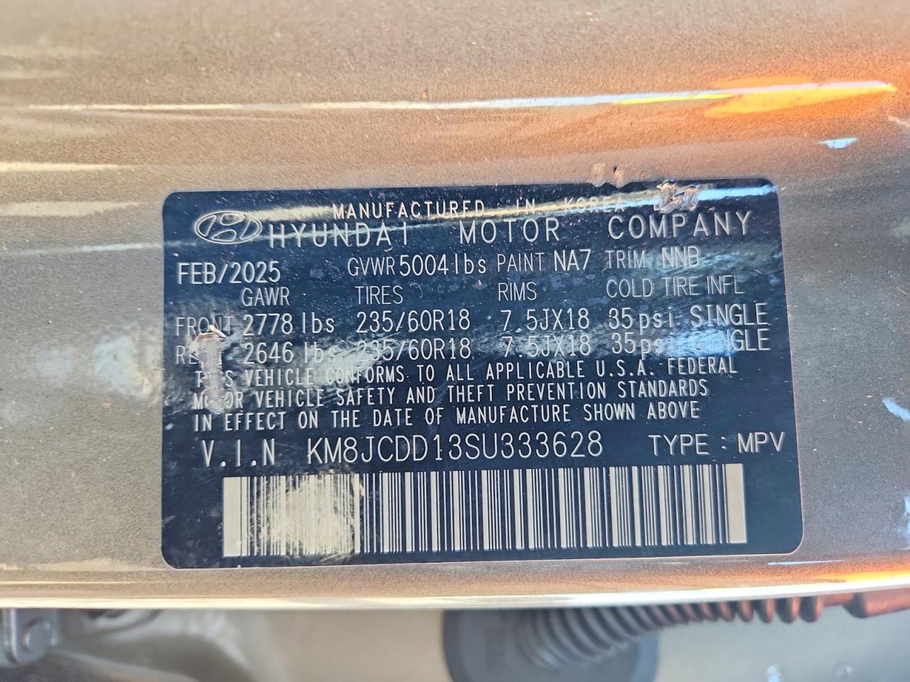 Hyundai TUCSON Sel Convenience