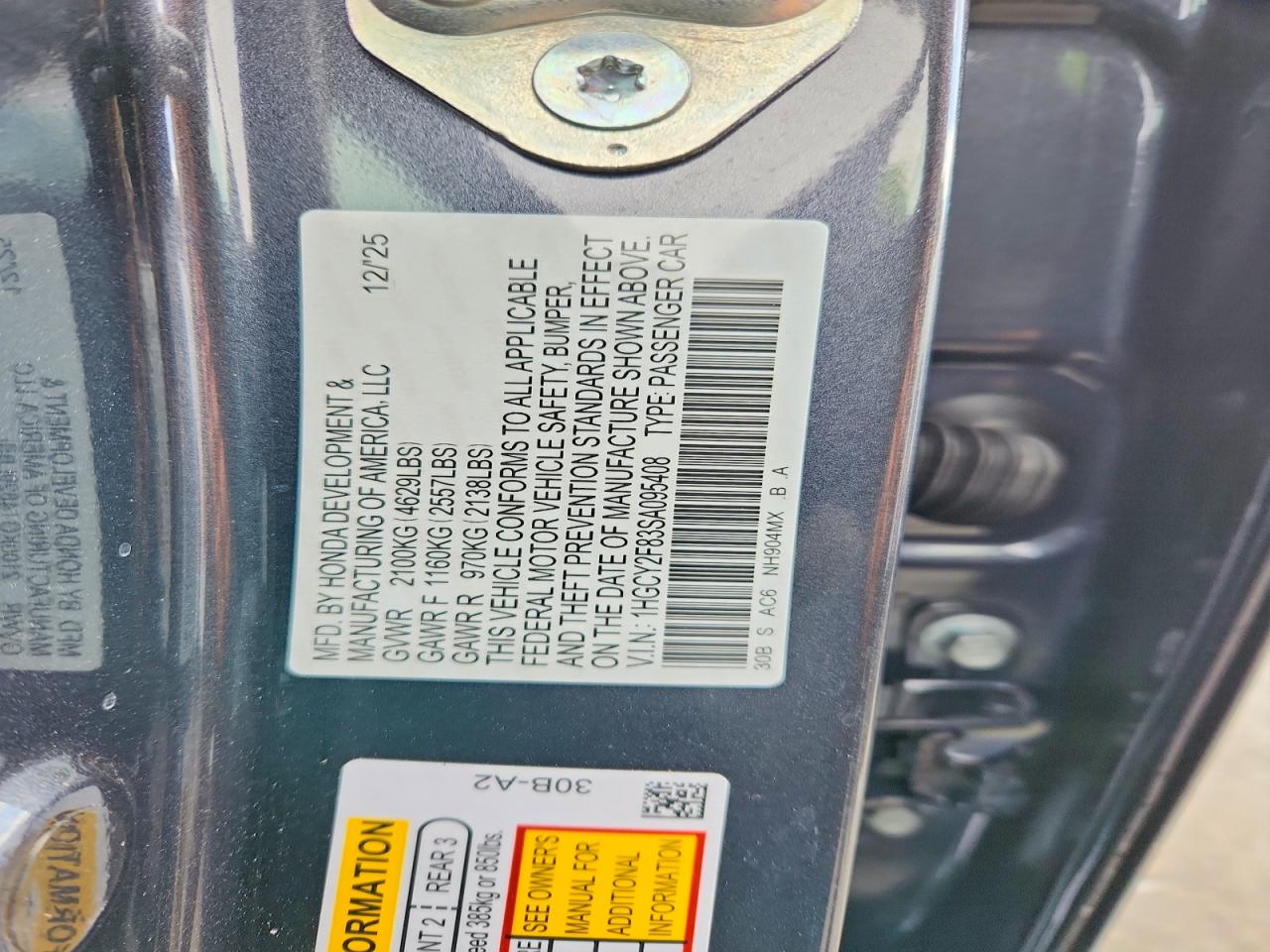 Honda Accord Touring Hybrid
