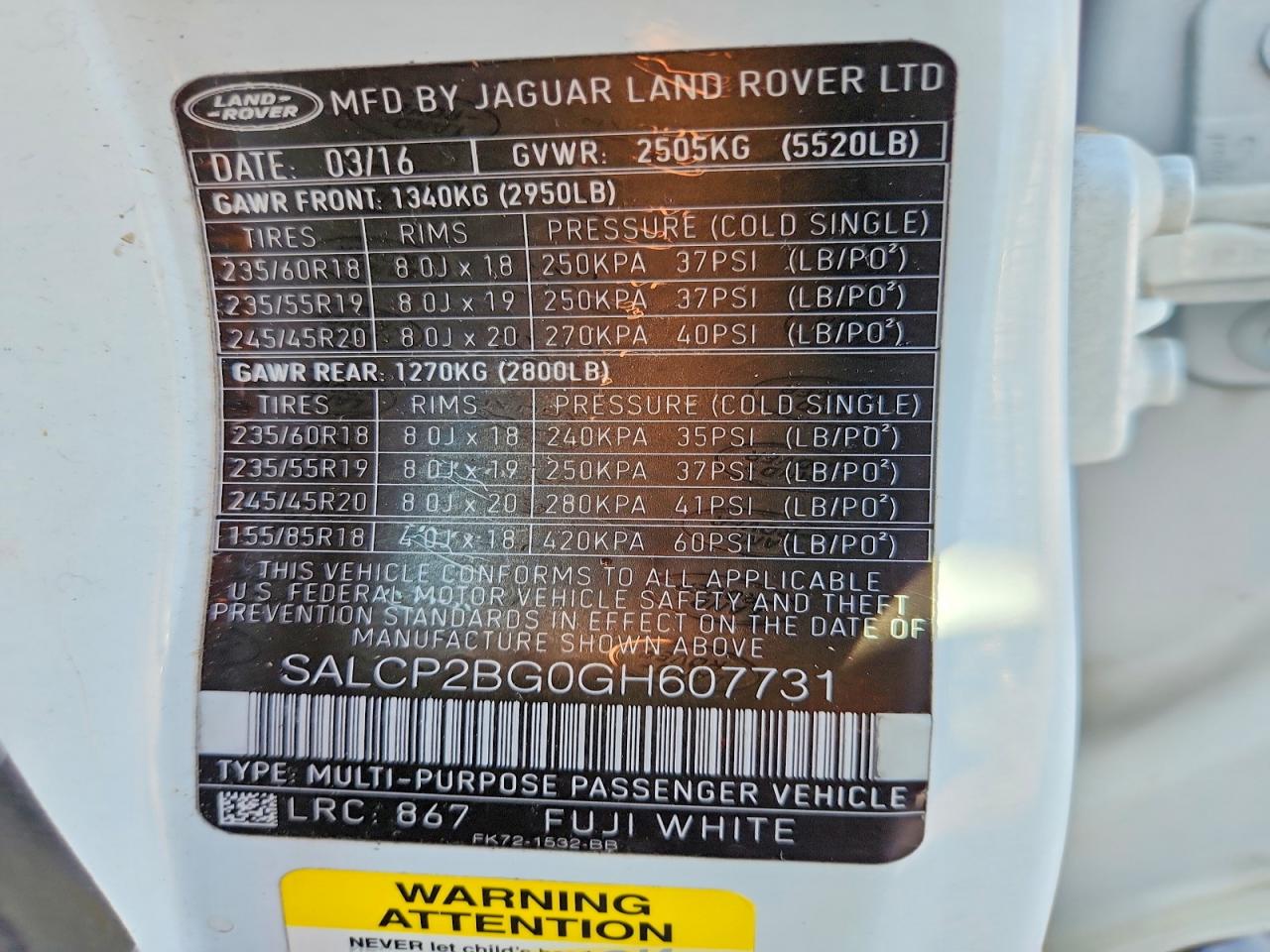 Land Rover Discovery Se