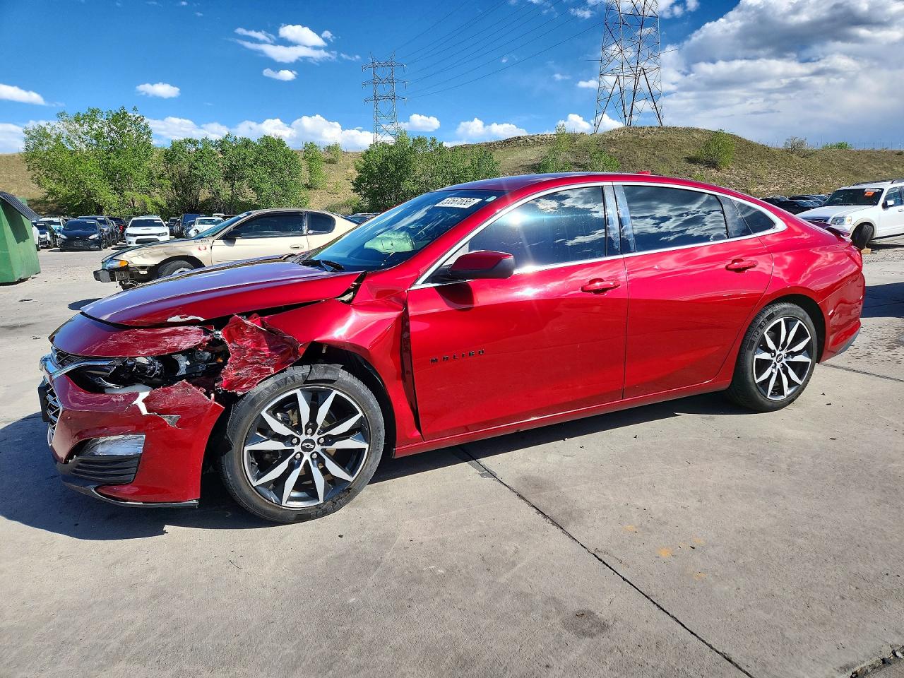 Salvage Chevrolet Malibu Image