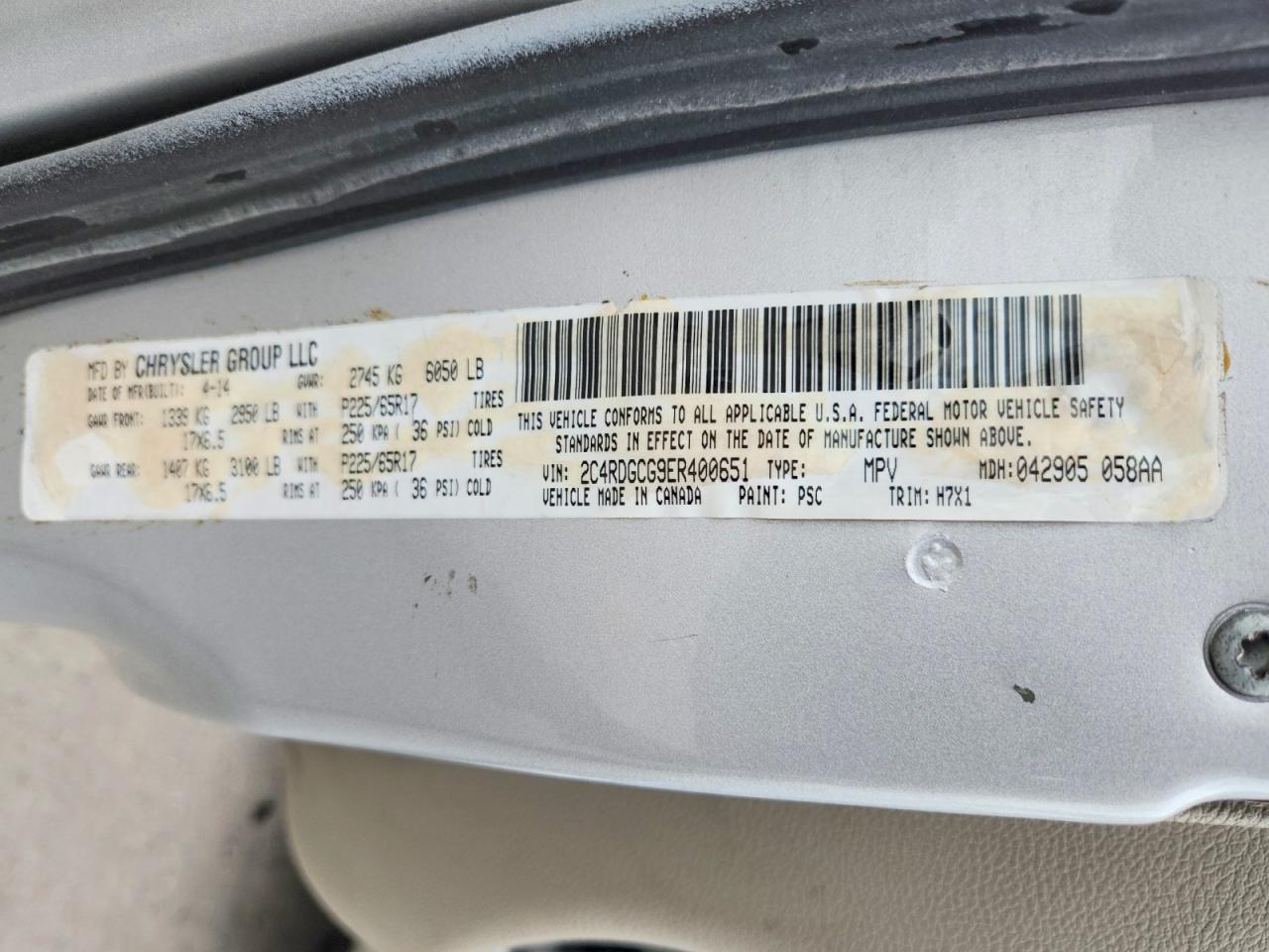 Dodge Caravan Sxt