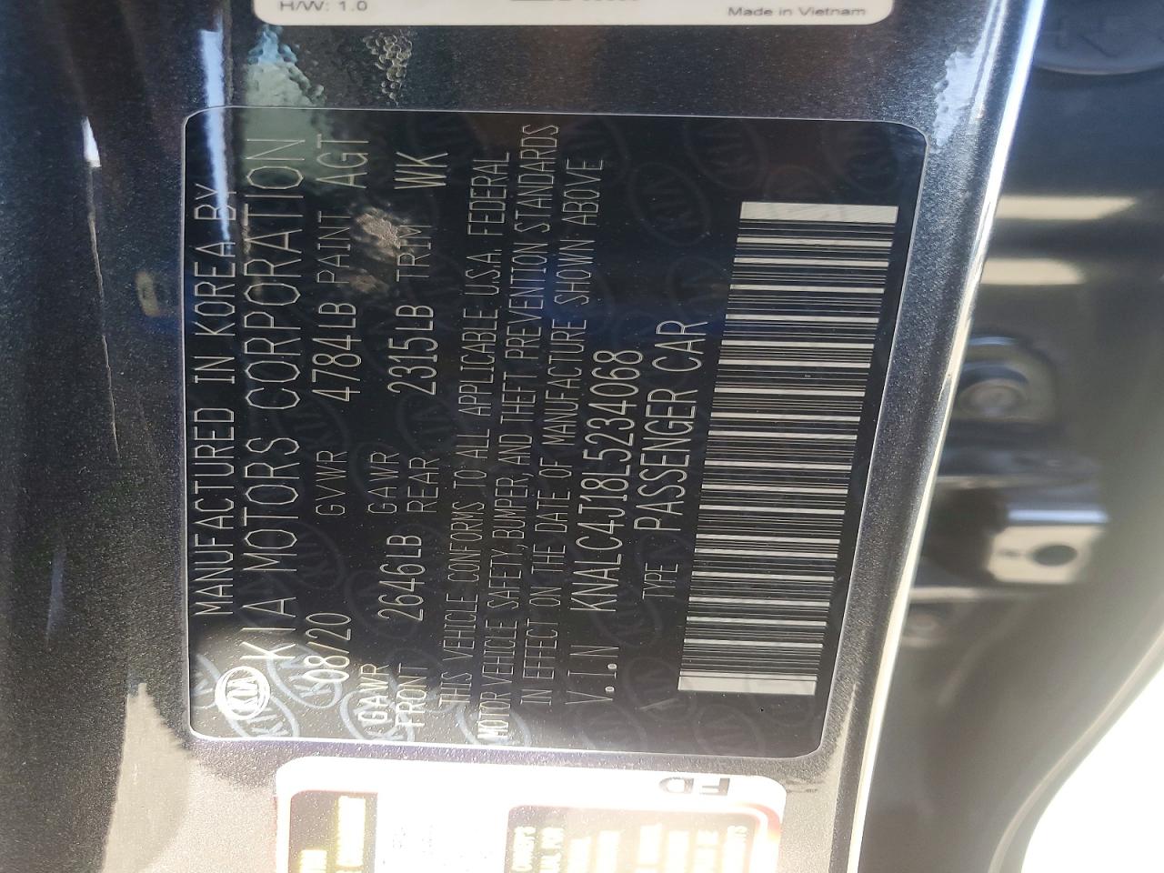 Kia Cadenza Technology