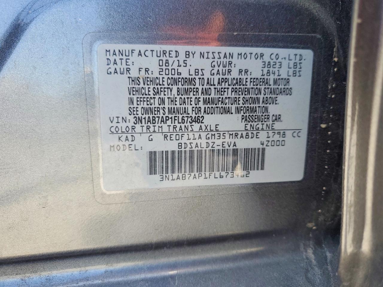 Nissan Sentra Sv