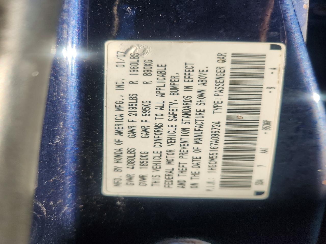 Honda Accord Value