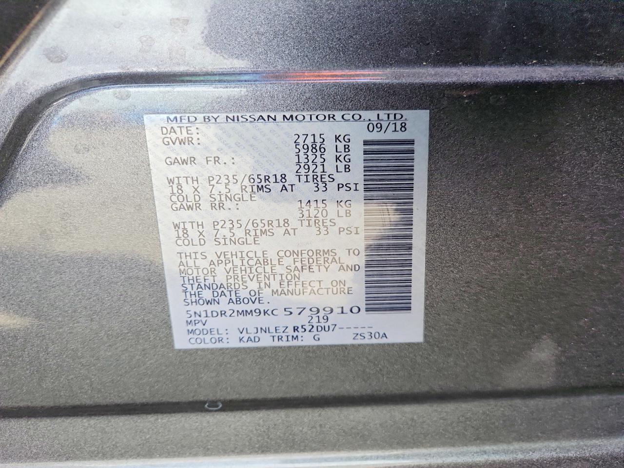 Nissan Pathfinder Sv