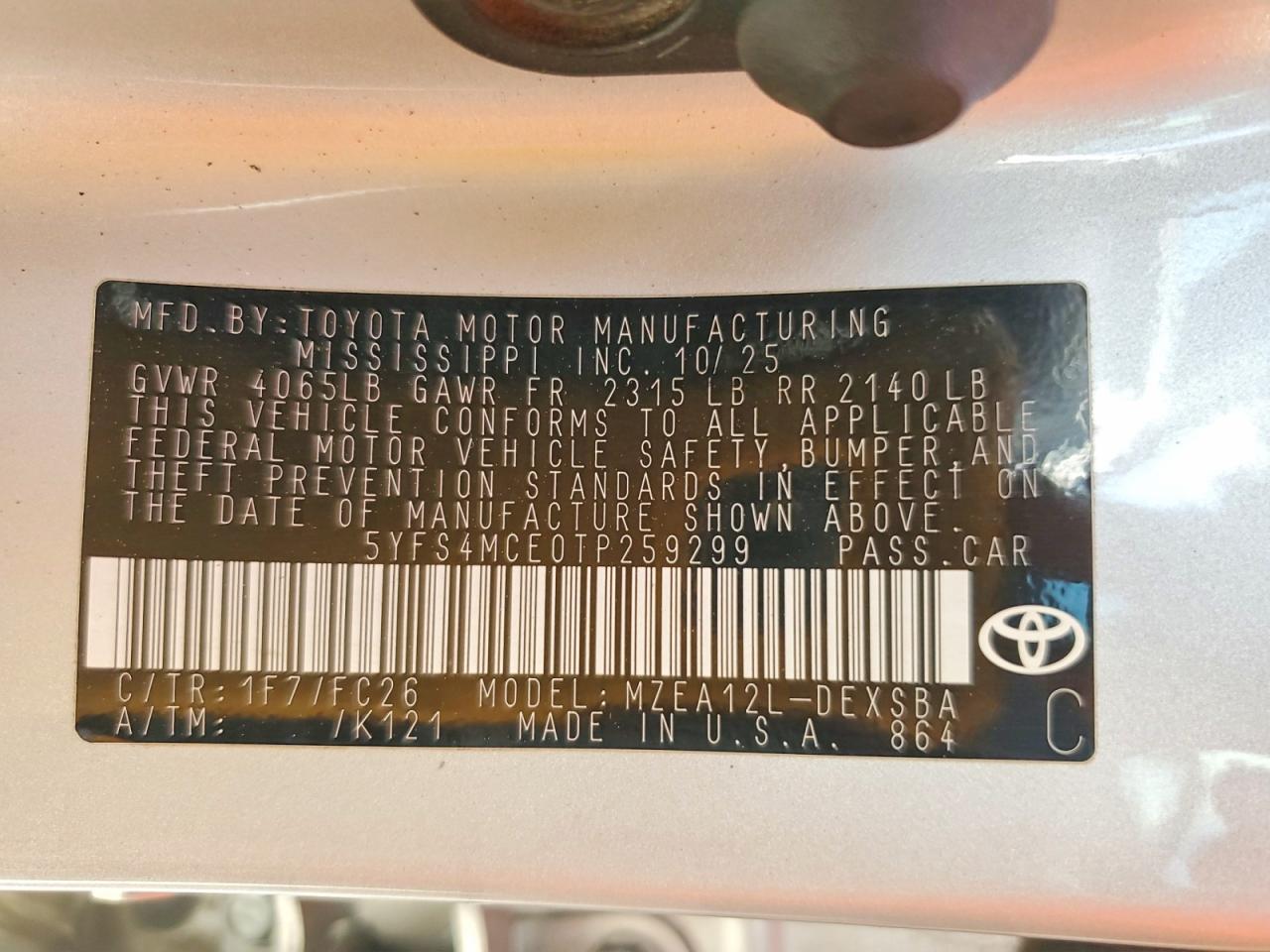 Toyota Corolla Se
