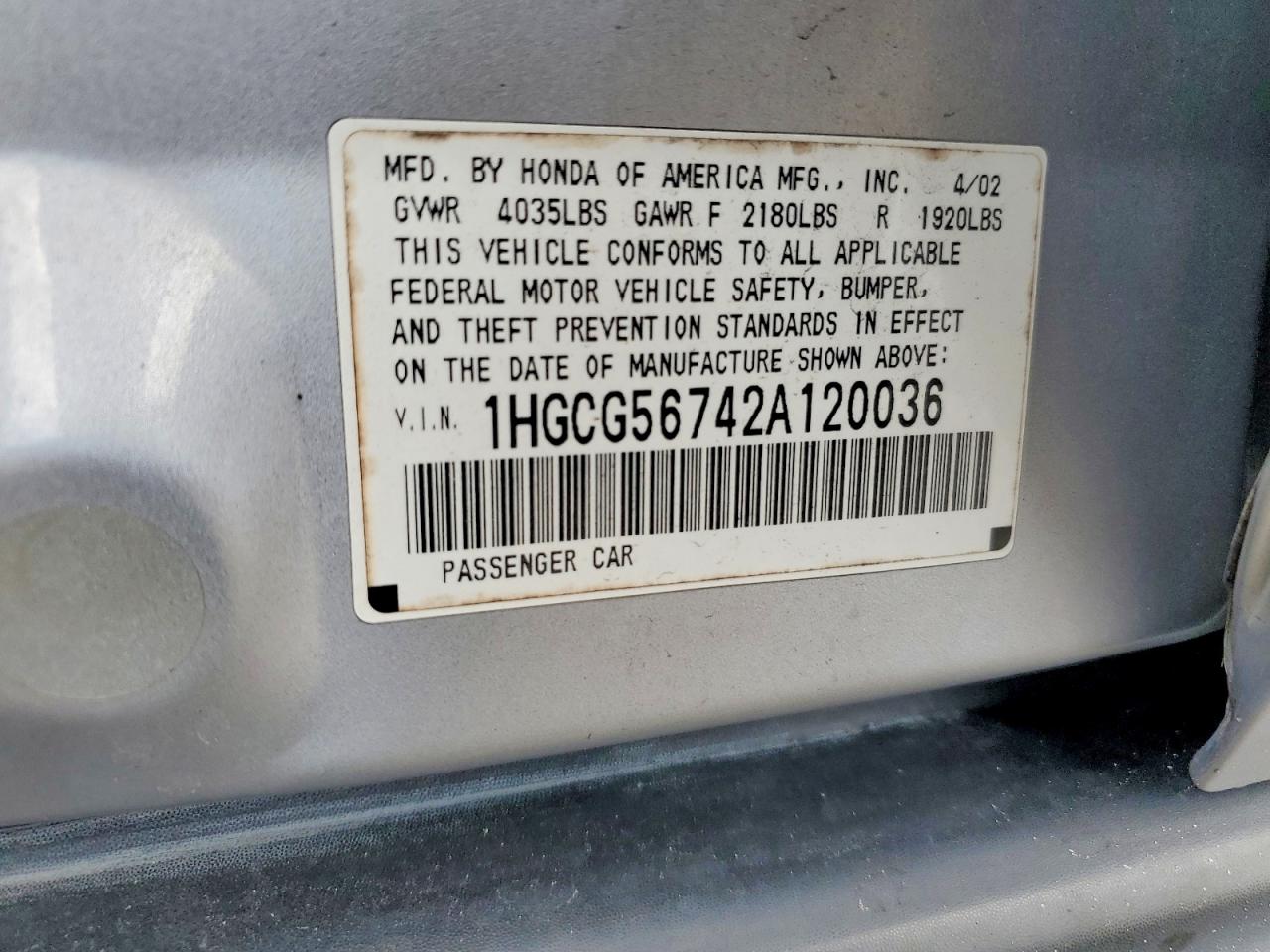 Honda Accord Se