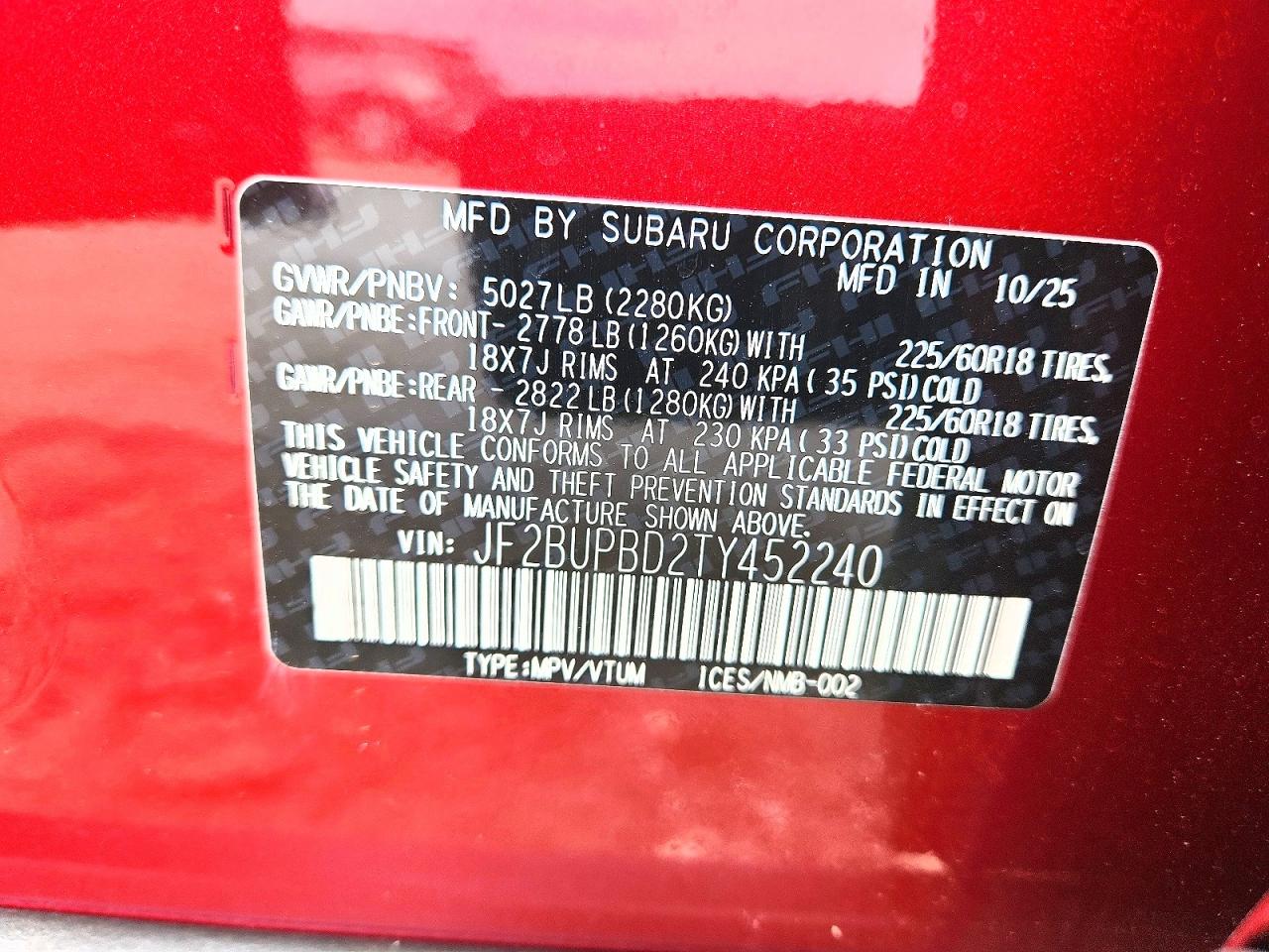 Subaru Outback Premium