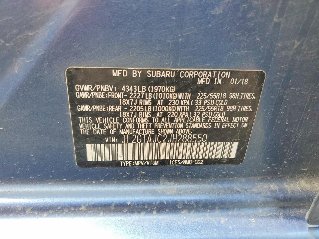 Subaru Crosstrek Limited