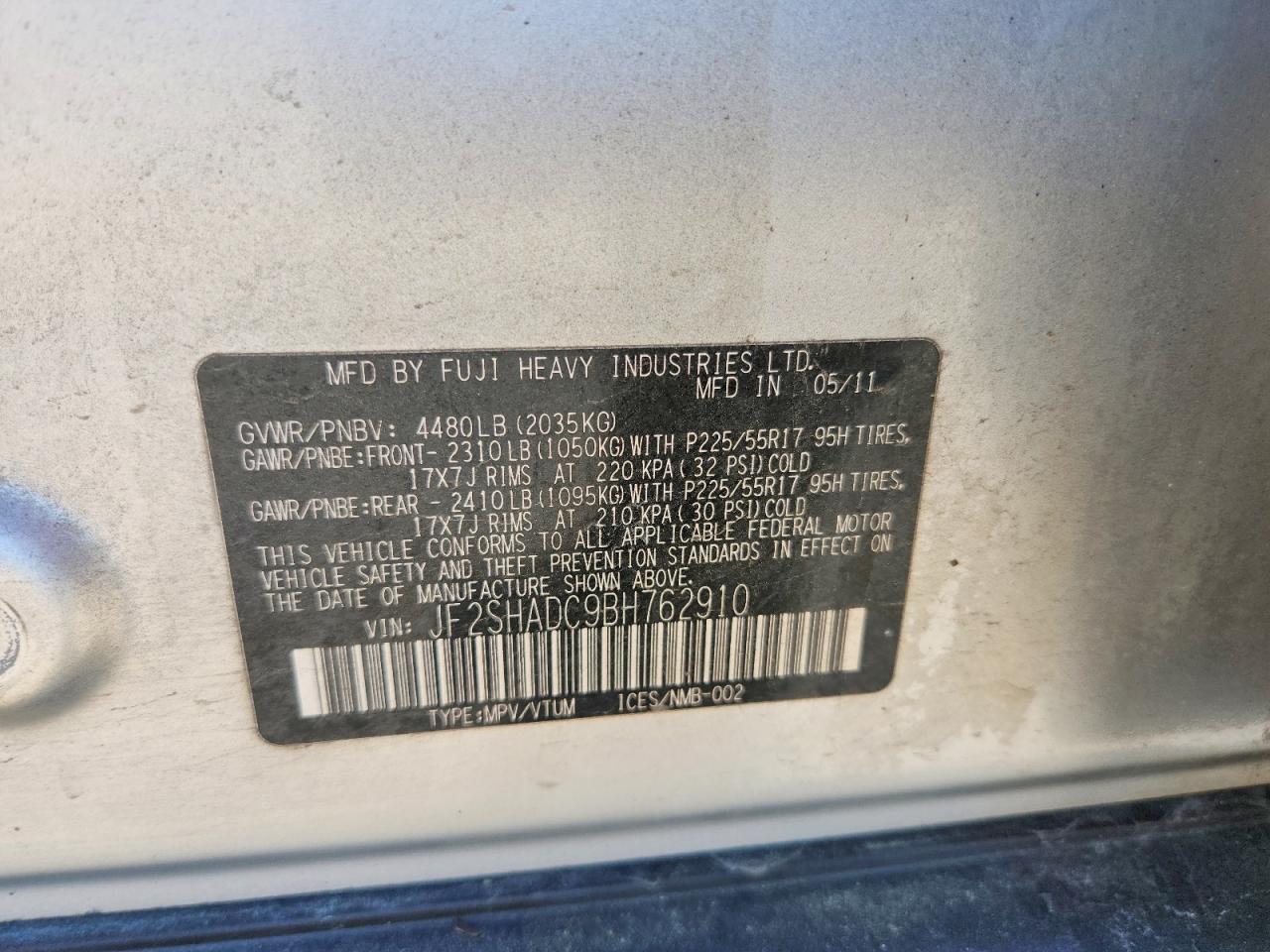 Subaru Forester 2.5x Premium