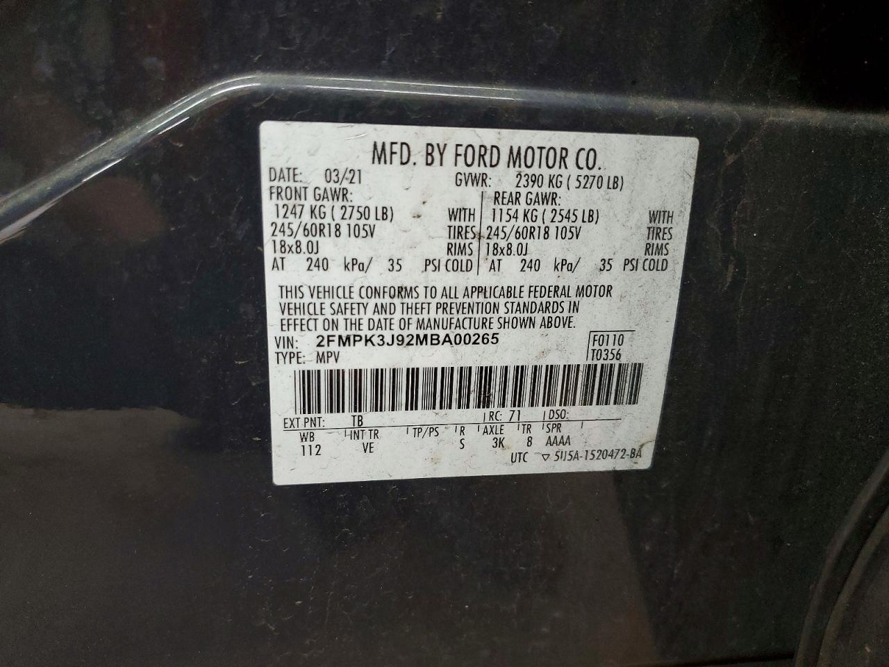 Ford Edge Sel