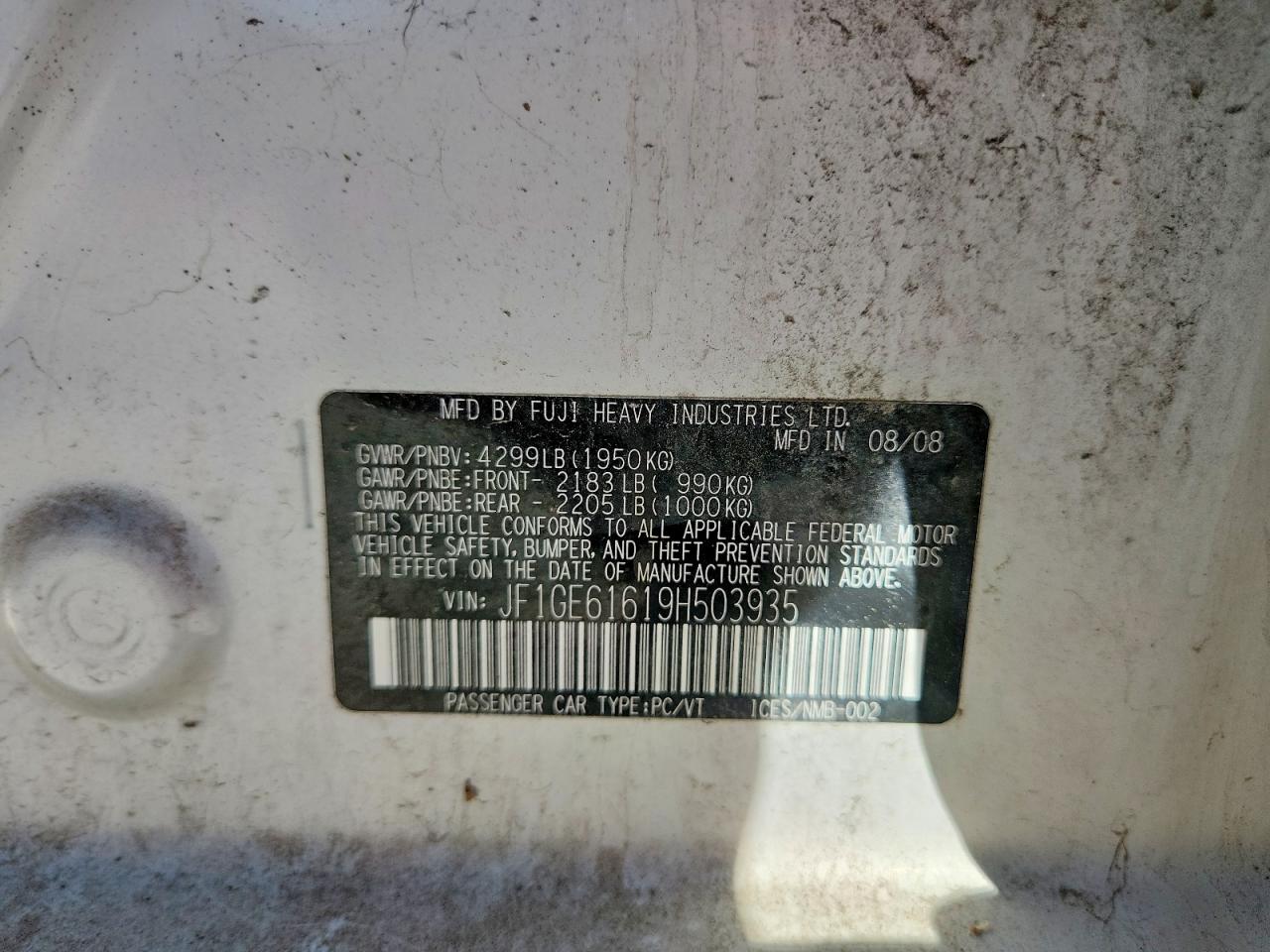 Subaru Impreza 2.5i