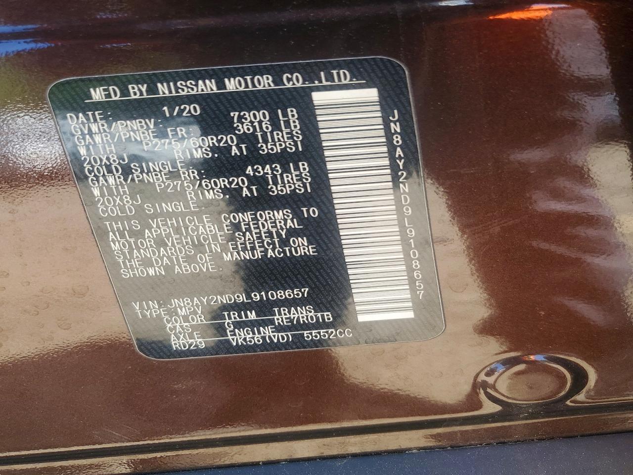 Nissan Armada Sl