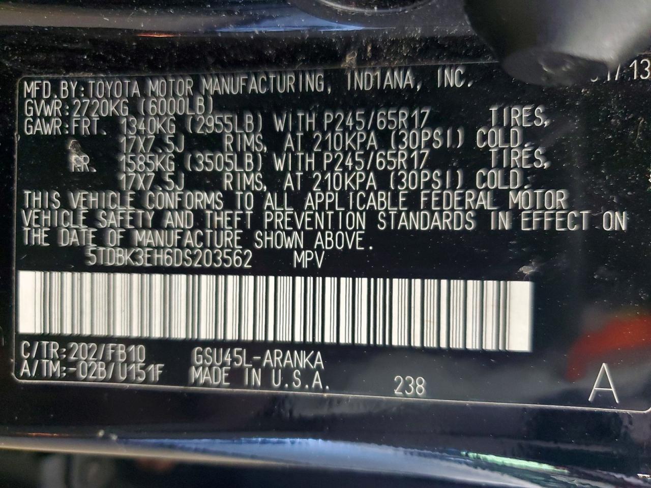 Toyota Highlander Base