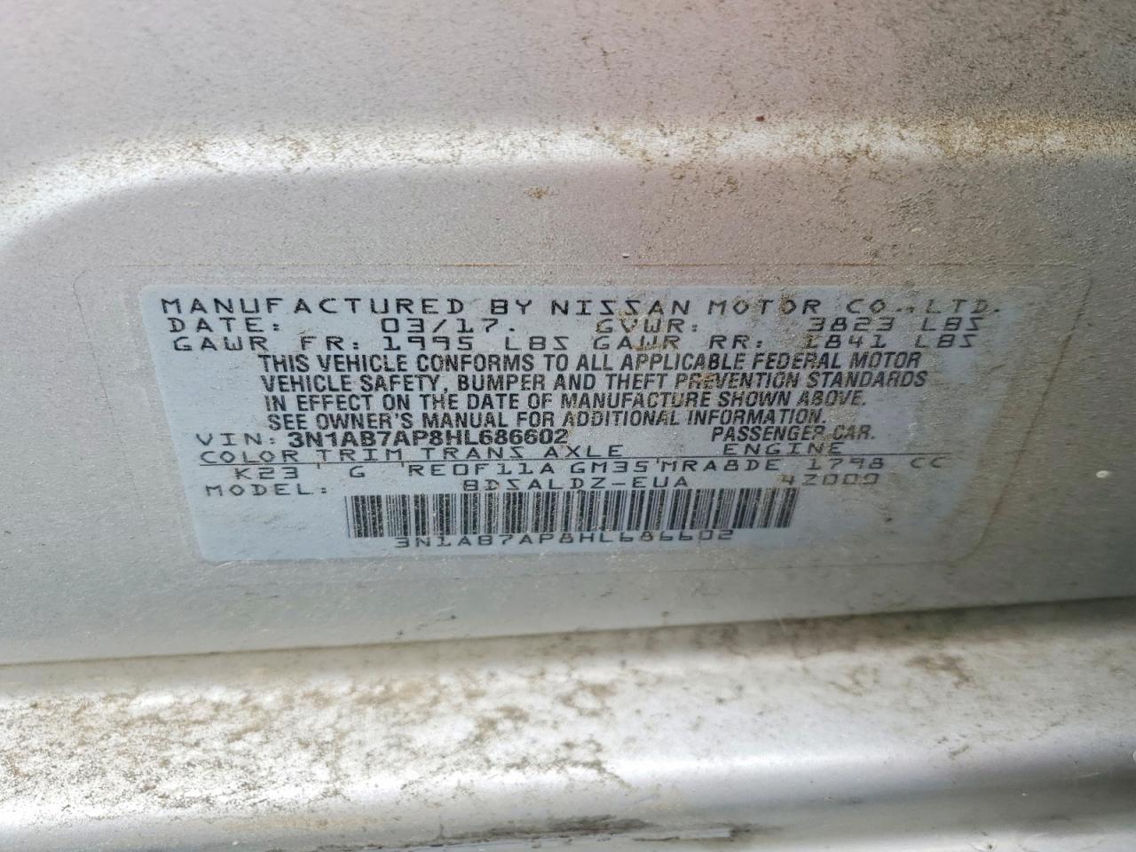Nissan Sentra Sv