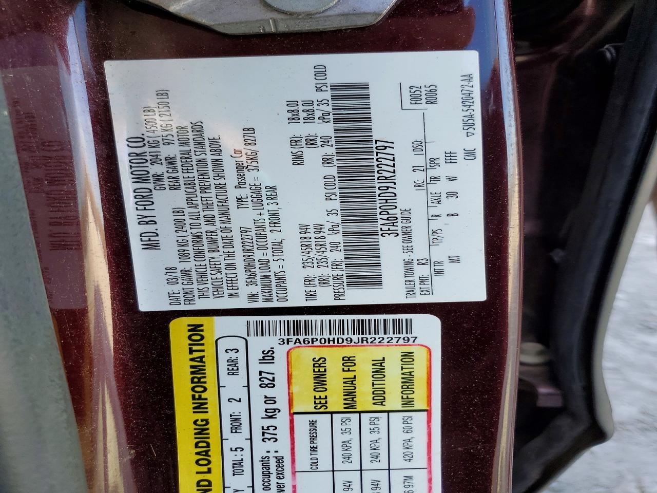 Ford Fusion Se