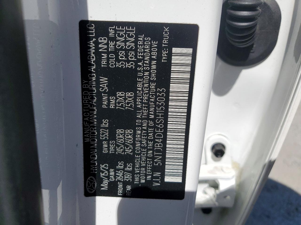 Hyundai SANTA CRUZ Sel
