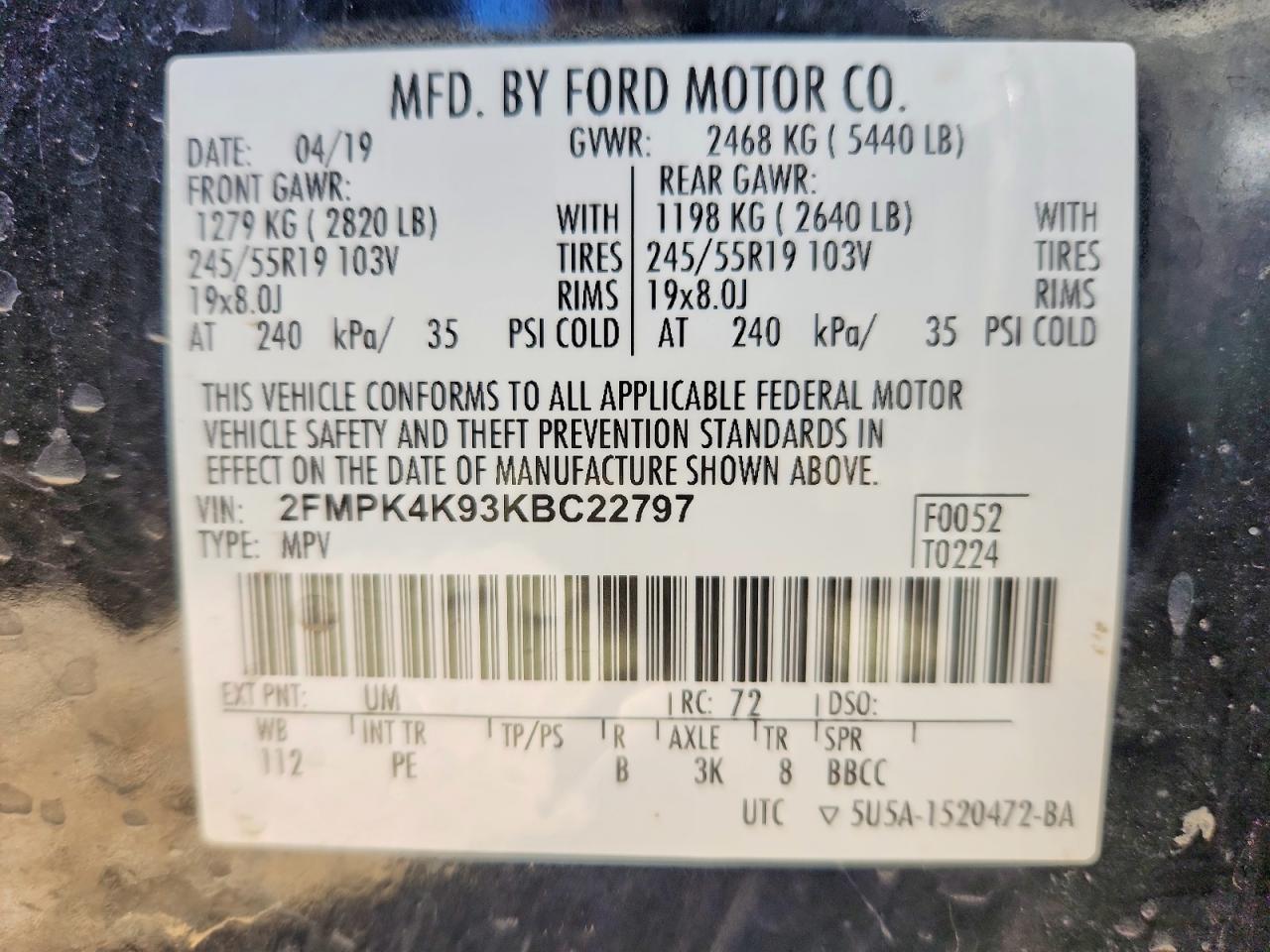 Ford Edge Titanium