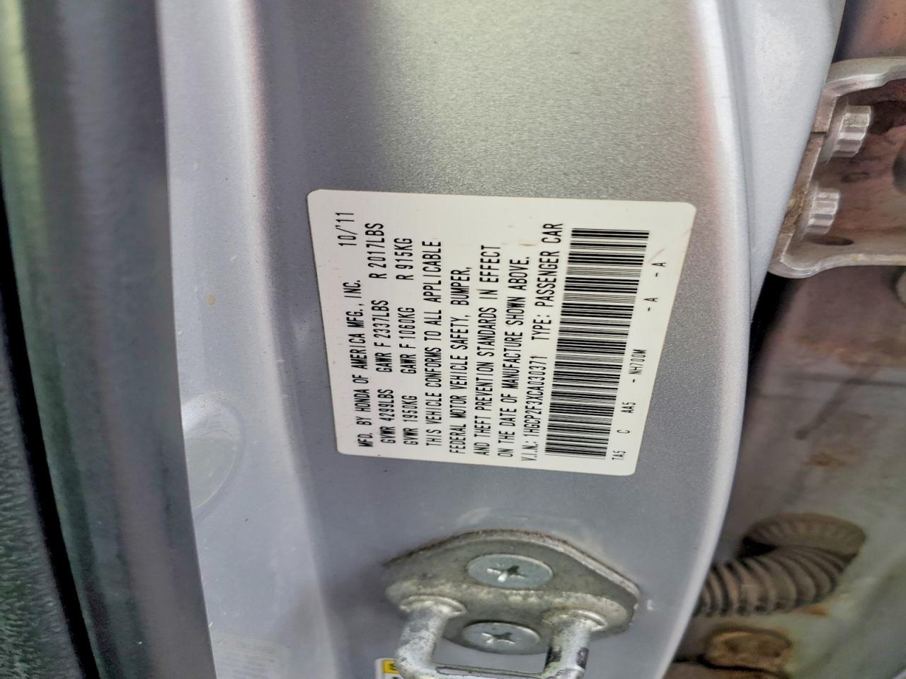 Honda Accord Lx