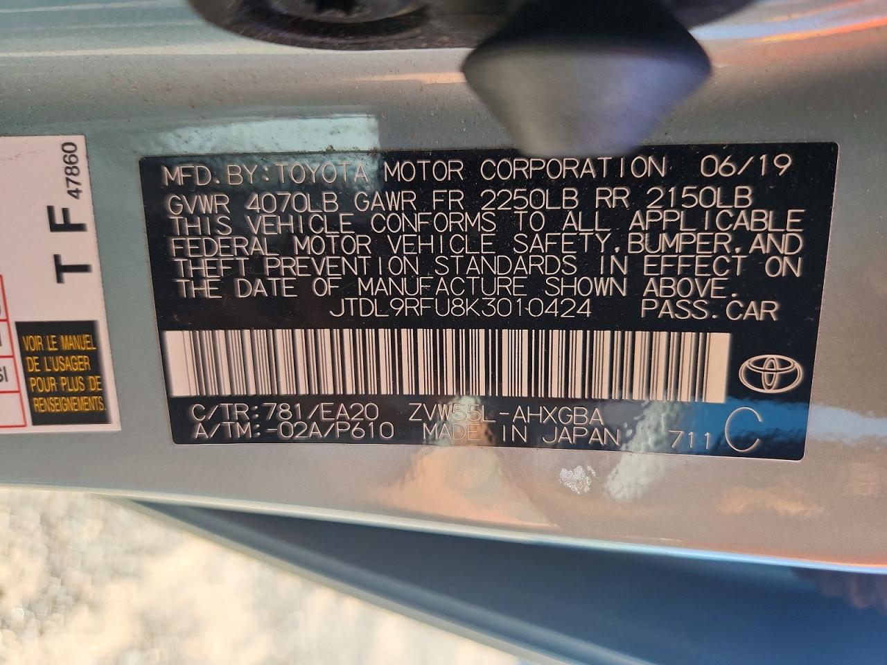 Toyota Prius Xle Awd-e
