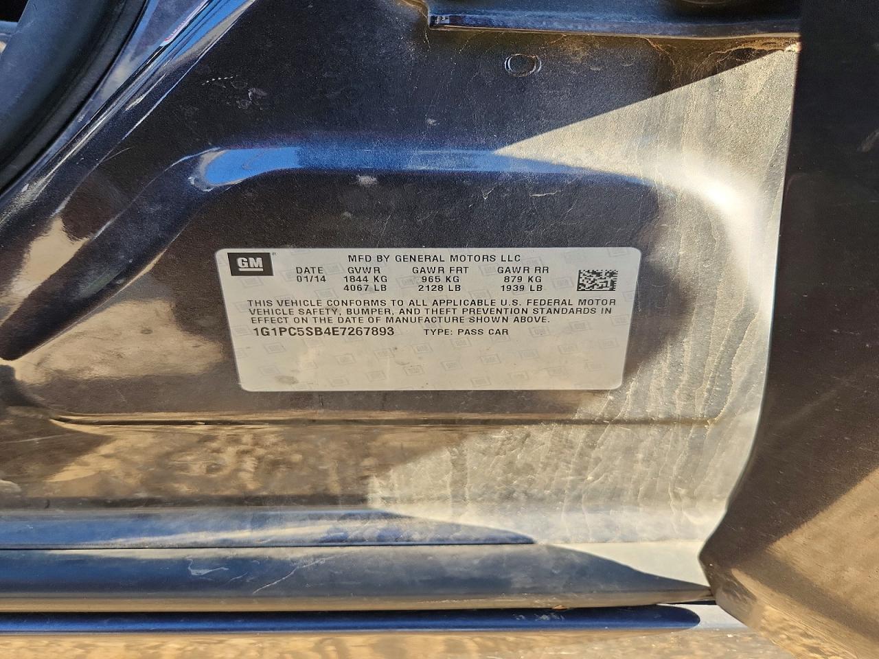 Chevrolet Cruze Lt