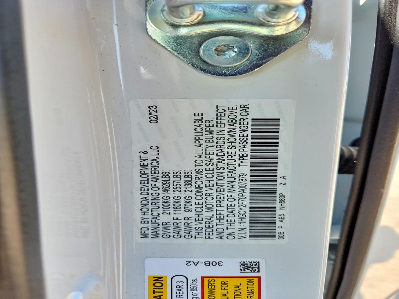 Honda Accord Hybrid Sport-l