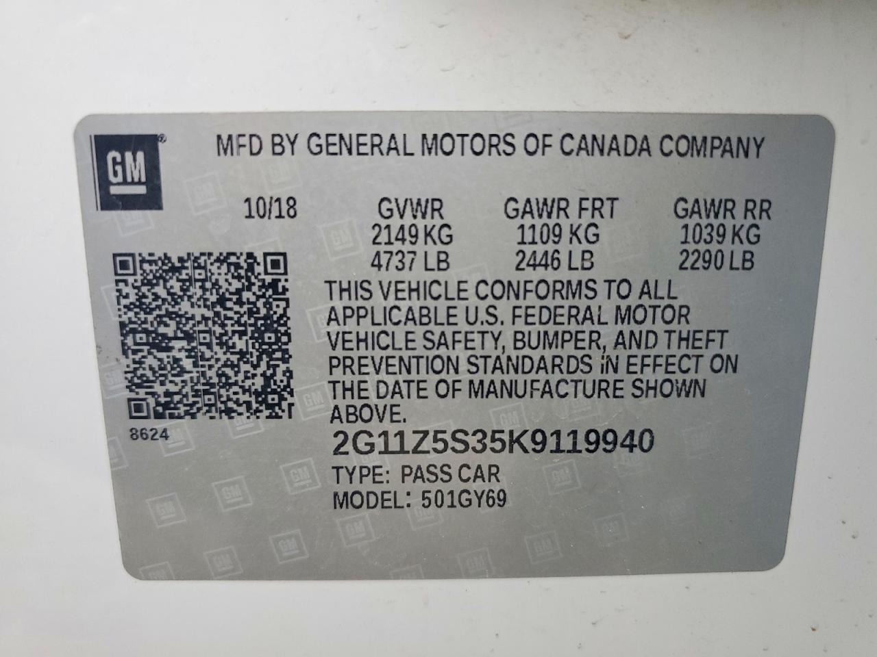 Chevrolet Impala Lt