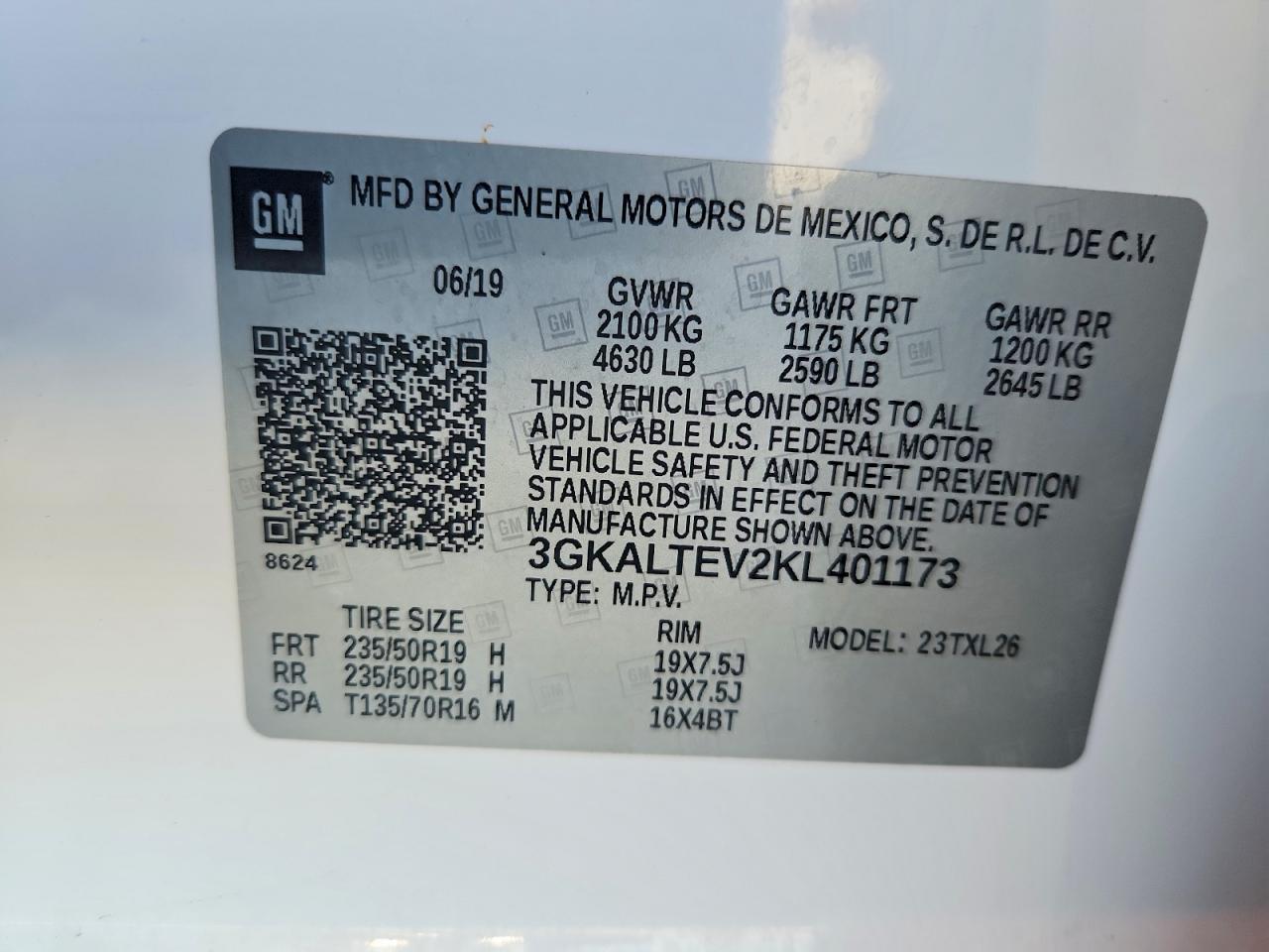 GMC Terrain Sle
