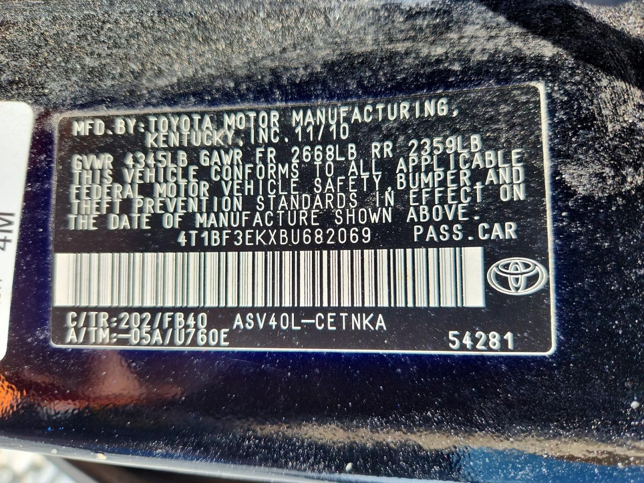 Toyota Camry Base