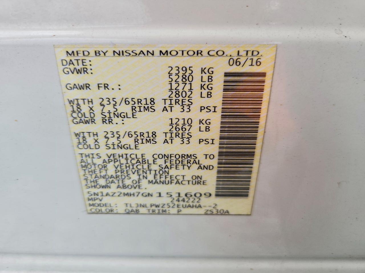 Nissan Murano S