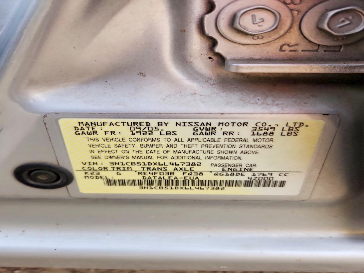 Nissan Sentra 1.8