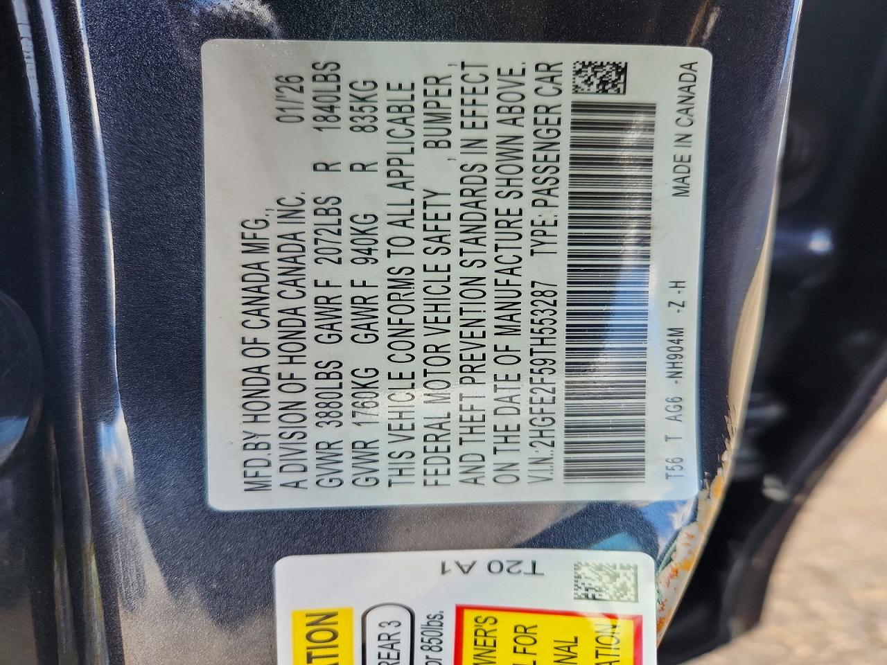 Honda Civic Sport