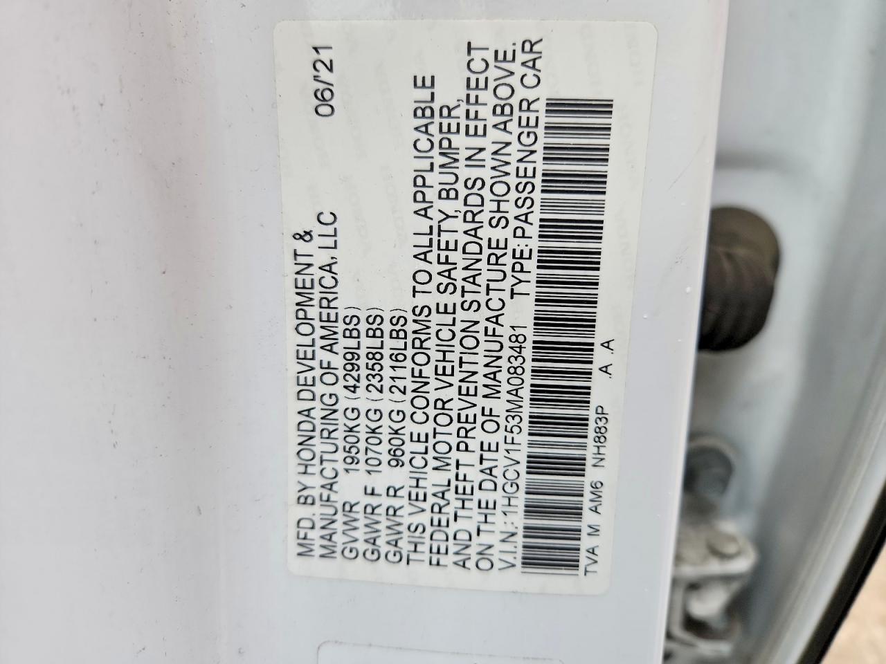 Honda Accord Exl