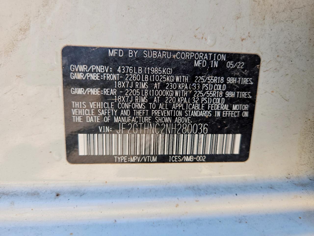 Subaru Crosstrek Limited