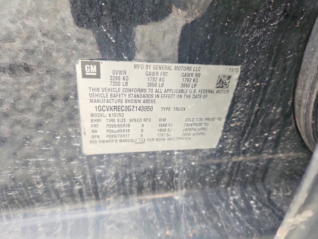 Chevrolet Silverado K1500 Lt