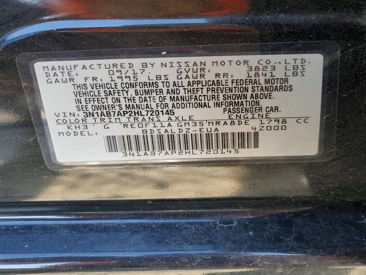 Nissan Sentra Sv