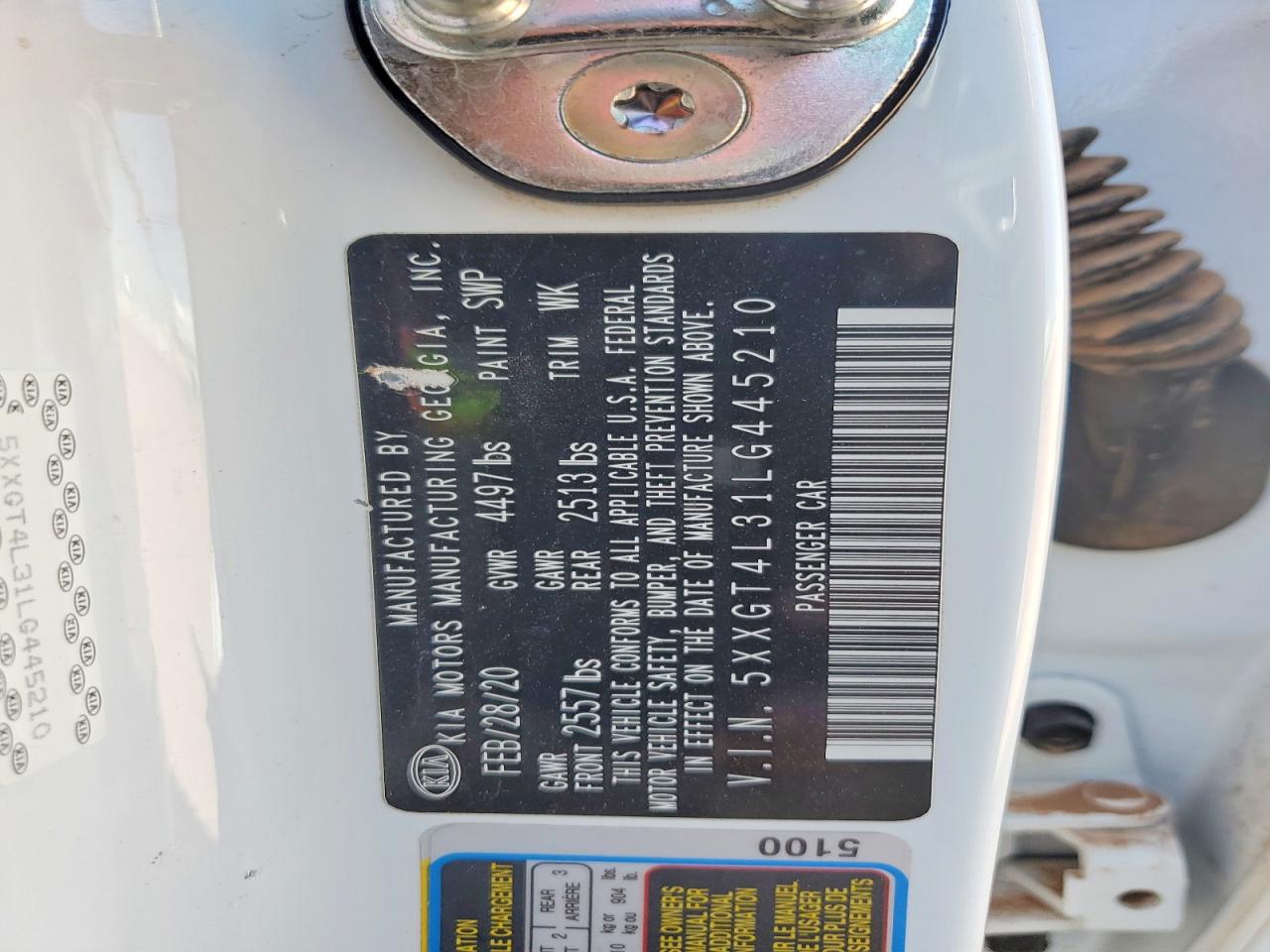 Kia Optima Lx